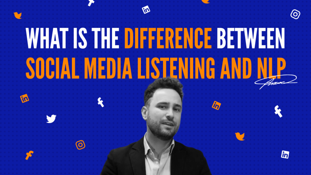 what is the difference between social media listening and nlp - wonderflow