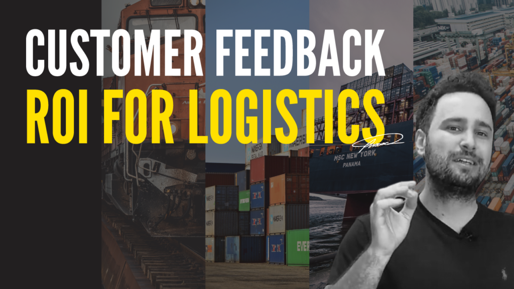 roi of customer feedback for logistics - wonderflow