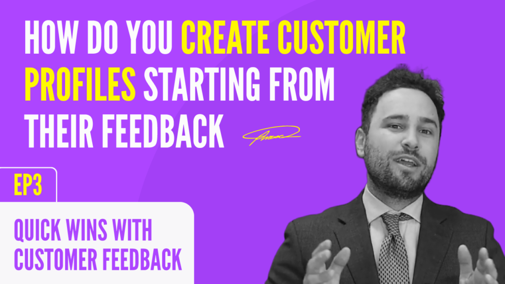 How do you create customer profiles starting from their feedback - wonderflow